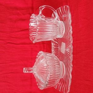 Mikasa  Royal Suite  Sugar and Creamer w/Tray